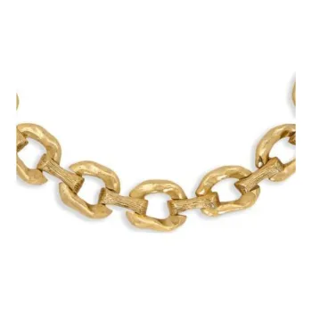 Oscar De La Renta Oversized Chain link Necklace