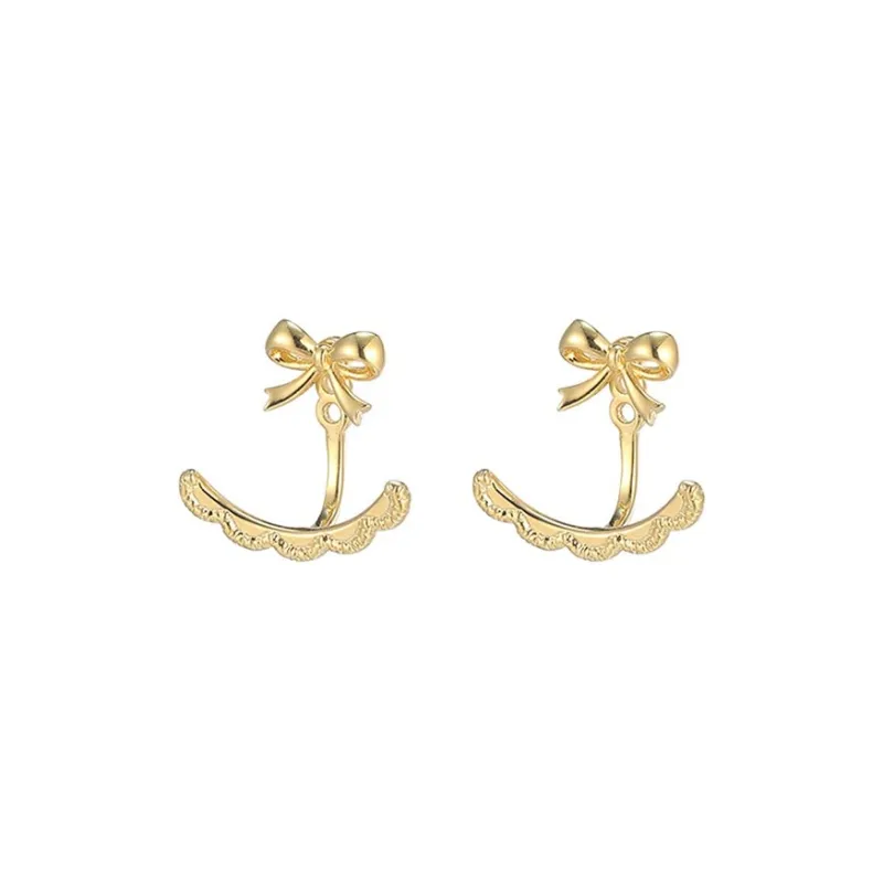 CARAT'S DIARY S925 Silver Stud Earrings Women's-0