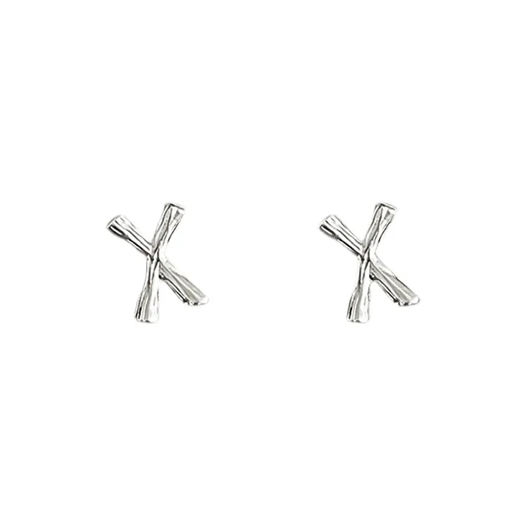 EAR PARTNER Copper Stud Earrings Unisex-27