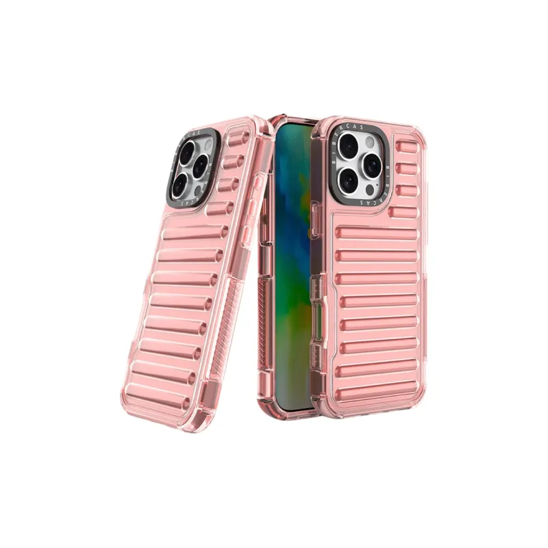 BYZ Silicone Material Transparent Fully Enclosed Impact Resistant Phone Case Compatible With Apple IPhone 16 15 14-15