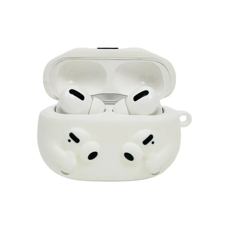 Sopi Compatibility With Apple AirPods 4/2/3/4th Generation/AirPods Pro/Pro 2 Silicone Headphone Figure Headphone Cases-3