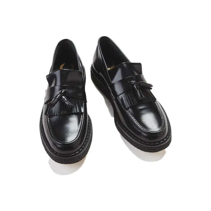 George Cox x FRED PERRY Loafers Men's Black-1