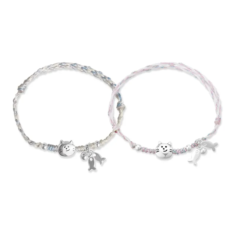 Muyan Alloy Kitten Fish Bracelet Unisex-7
