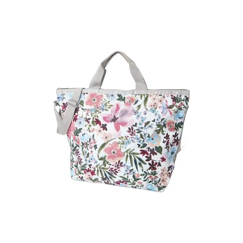 LeSportsac Nylon Tote Bag Shopping Bag Shoulder Bag Crossbody Bag Handbag Women's Gray-1