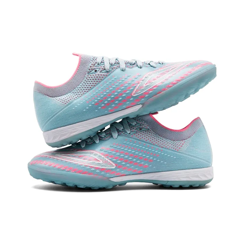 Keliqee Soccer Shoes Unisex Low Top Aqua-2
