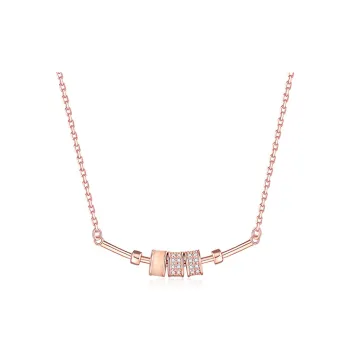 Luxury Beads 925 Sterling Silver Necklaces Women's