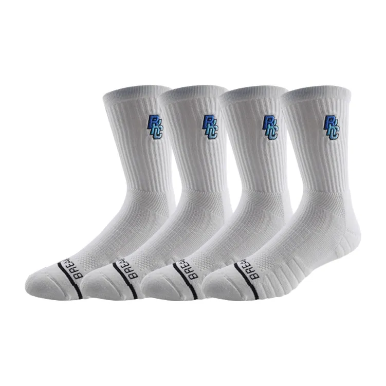 BKCXZICE Track & Field Socks Terry Sole Elite Socks Unisex 4 Pack-2