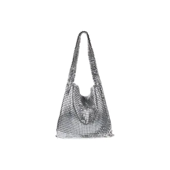 Paco Rabanne All-Over Chainmail Top Handle Bag