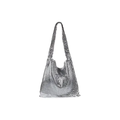Paco Rabanne All-Over Chainmail Top Handle Bag