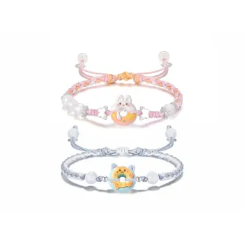 Muyan Alloy Bunny Cat Bracelet Unisex