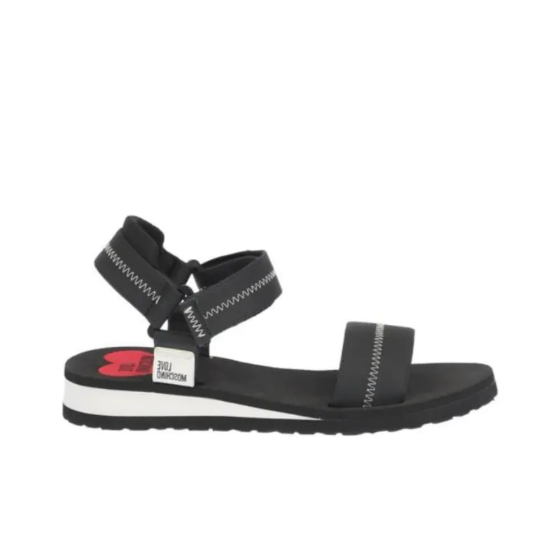 Love MOSCHINO Logo Open-toe Sandals-1