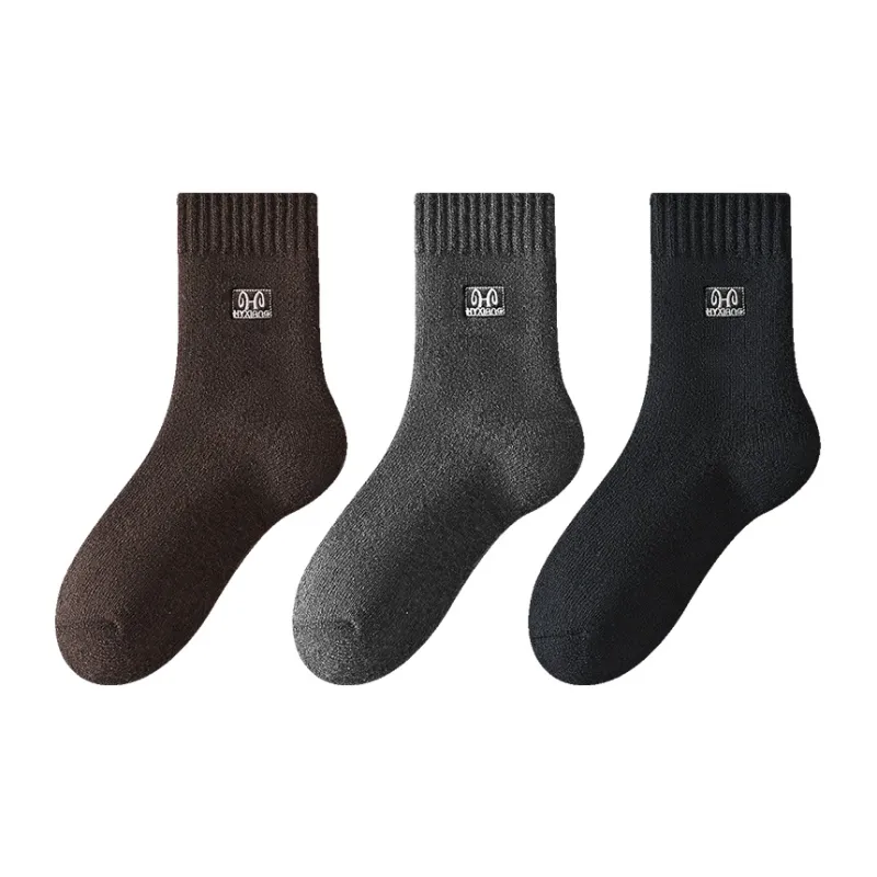 H YXIANG Mid Calf Socks Unisex Combo Set-0