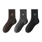 3 Pack Men's (Black+Dark Gray+Coffee)
