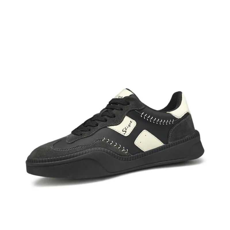 Devanro Wear-Resistant Breathable Slip-Resistant Low-Top Skateboard Shoes Men's-0