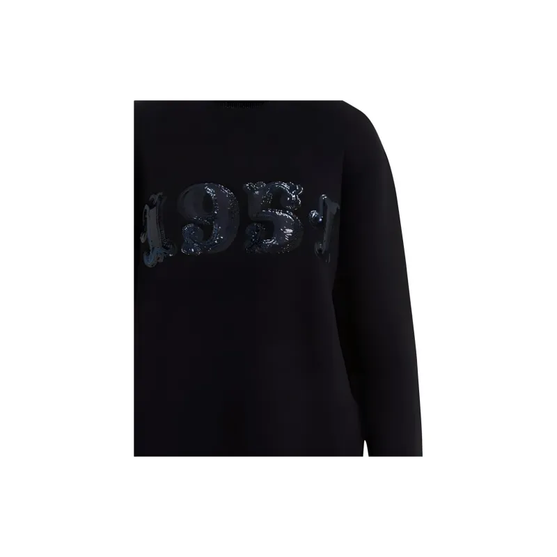 MaxMara Plata Logo Embellished Crewneck Jumper-8