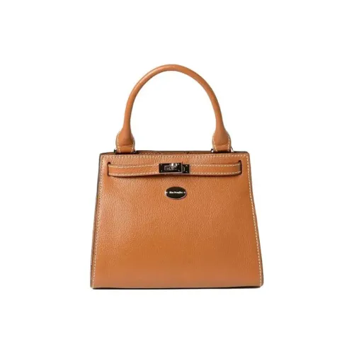 MAC DOUGLAS Cow Leather Shoulder Bag, Crossbody Bag, Handbag Mini Women's Brown