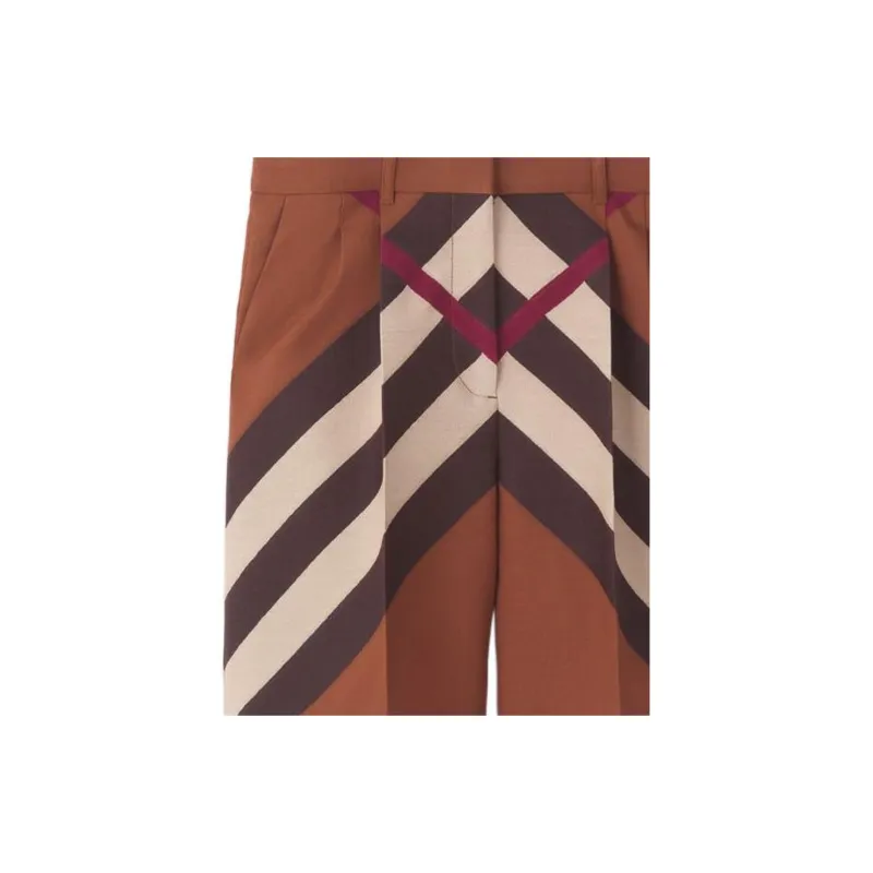 Burberry Casual Shorts Women's Light Brown-3