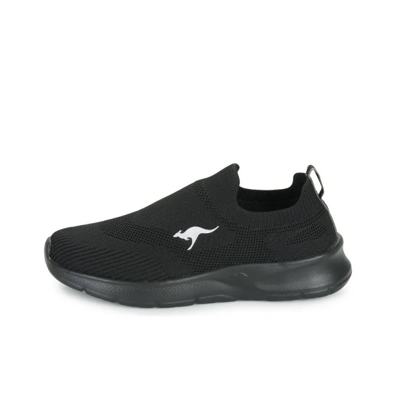 KangaROOS Anti Slip Wear Resistant Low Top Running Shoes Women's Black-0