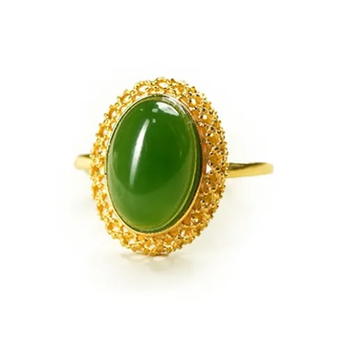FANHAOGANG JADE Rings Jasper Women's
