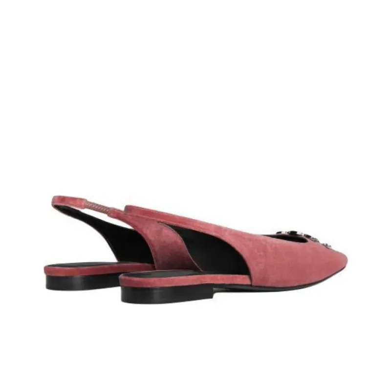 CELINE Alma Triomphe Casual Single Shoes Women's Pink-3