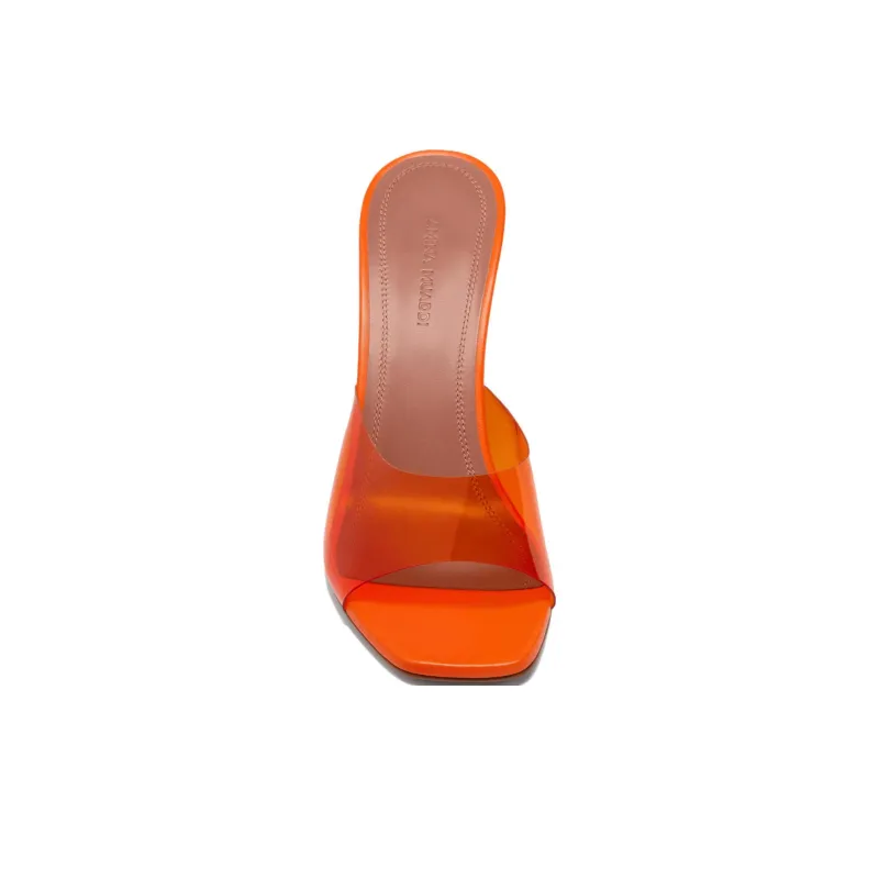AMINA MUADDI Begum 70mm Glass PVC Sling Orange-3