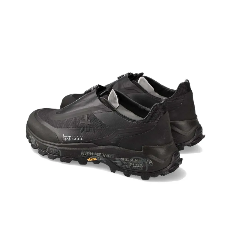 PREMIATA Sciliar Low-Top Casual Shoes Men's Black-4