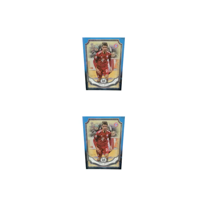 Topps Champions League Museum Germany Bayern Munich Black Thomas Muller 75% Player Card Card Passable Sports Cards 1 Pc-1