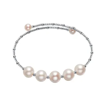 Heidi Freshwater Pearl Stretch Bangle Women's
