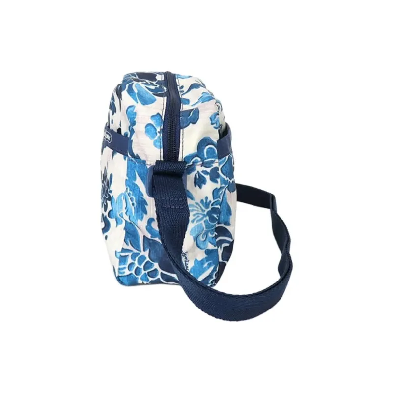 LeSportsac Polyester Shoulder Bag Crossbody Bag Mini Women's Blue & White-1