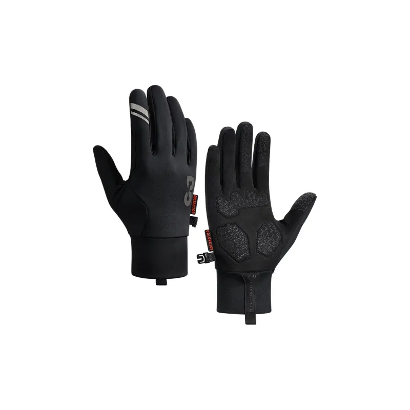 HNJ Riding Equipment Glove Unisex Black-0