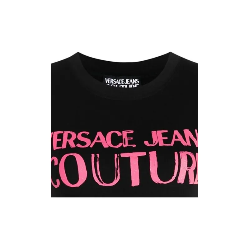 VERSACE JEANS COUTURE T Shirt Women's Black-4