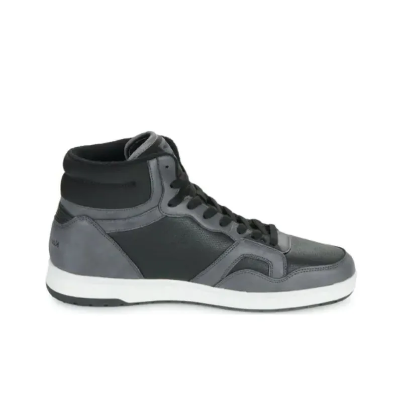 KangaROOS Anti Slip Wear Resistant High Top Skateboard Shoes Men's Black-1