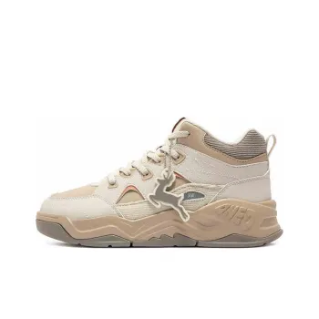 361° Type burn 4 Warm Anti Slip And Wear Resistant High Top Skateboard Shoes Women's Beige Brown Gray