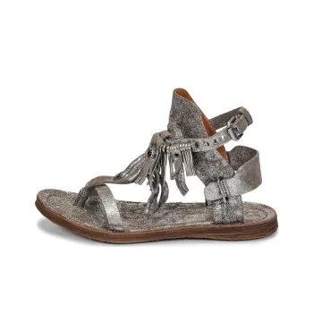 AirStep Strap Sandals Women's Silver Gray