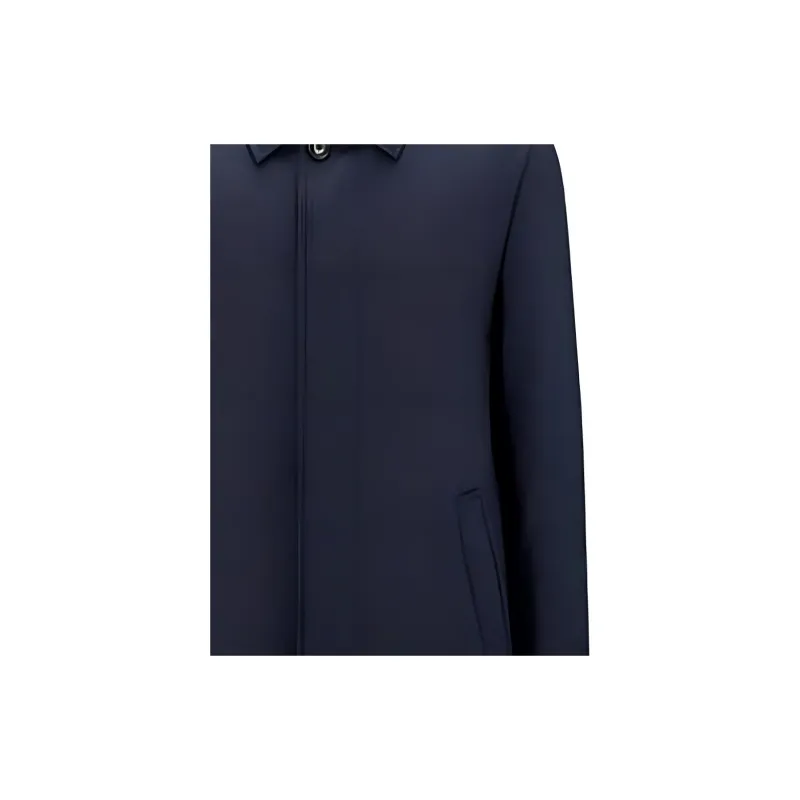 HUGO BOSS Coats Men Dark Blue-6