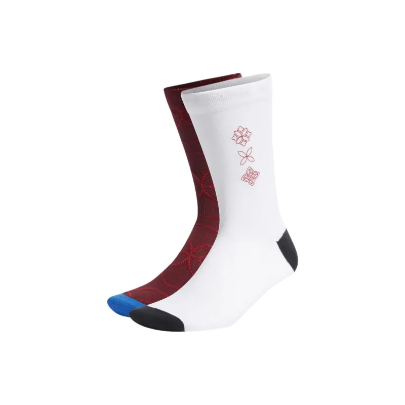 Adidas Mid Calf Socks Men's 2 Pack-0