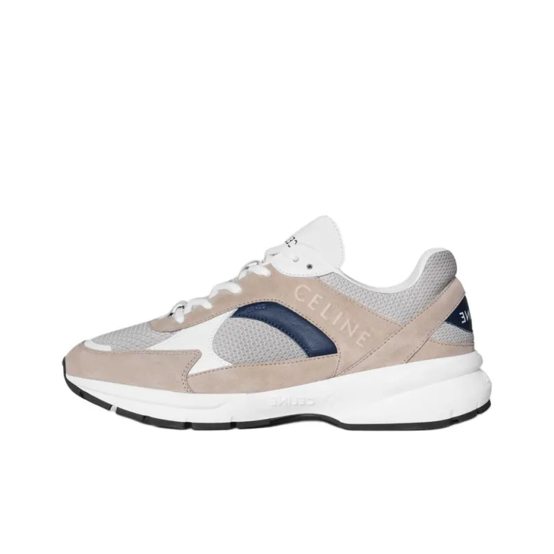 CELINE Low Top Casual Shoes Women's Greige-0