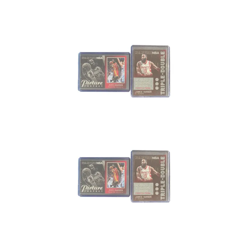 PANINI 2015 Rockets James Harden Horizontal+Vertical Special Cards Star Cards Card Passes Sports Cards 2 Pcs-2