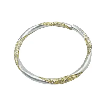 BKBU 999 Fine Silver Bangles Unisex