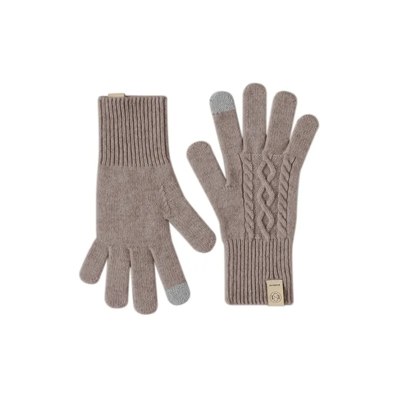 MILLIE'S Wool Knit Gloves Unisex-7