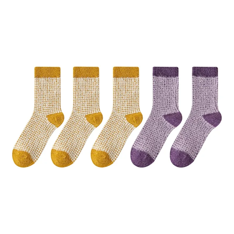Caramella Mid Calf Socks Women's 5 Pack-6