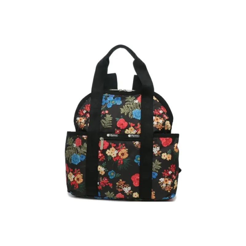 LeSportsac Polyester Backpack Women's Black-1