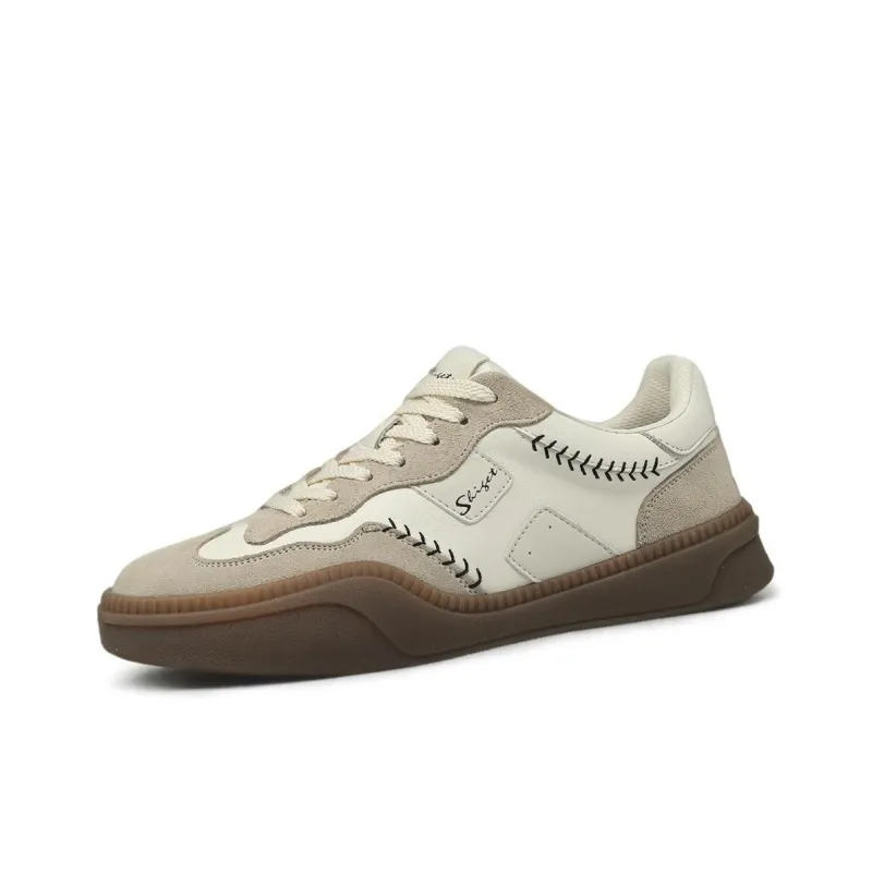 Devanro Wear-Resistant Breathable Slip-Resistant Low-Top Skateboard Shoes Men's-5