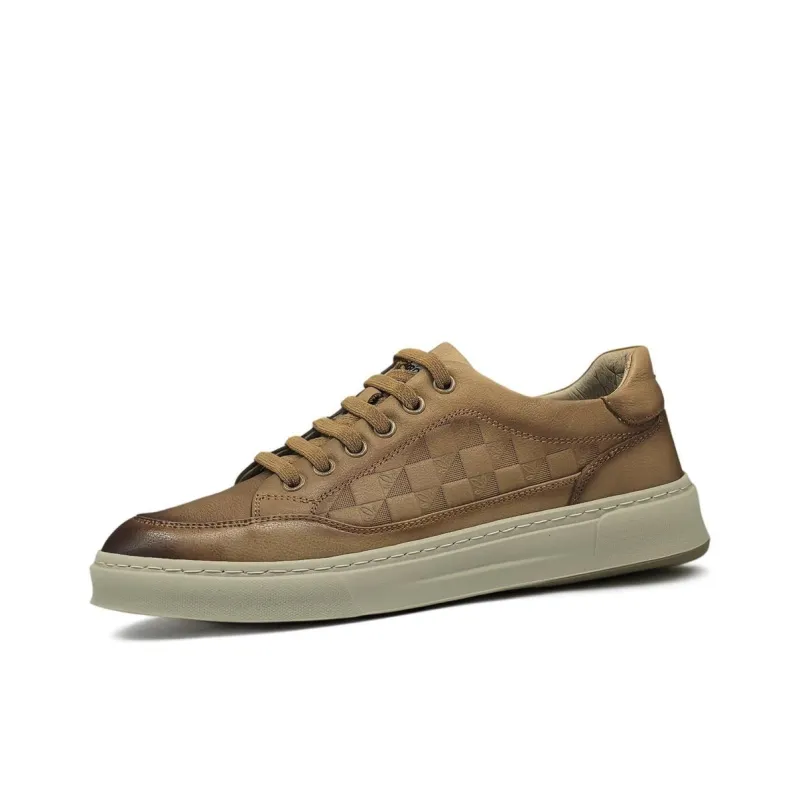 Devanro Moisture-Wicking Wear-Resistant Breathable Slip-Resistant Low-Top Skateboard Shoes Men's-5