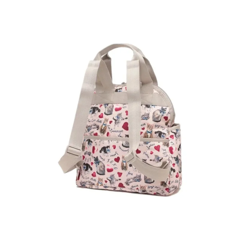 LeSportsac Polyester Backpack Women's Pink-5