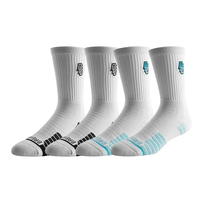 BKCXZICE Track & Field Socks Terry Sole Elite Socks Unisex 4 Pack-20