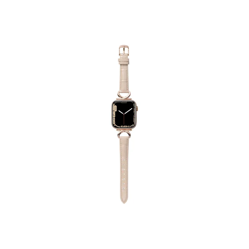 Antey Watch Bands Apple Compatibility 175 220mm Cowhide Leather Material-0
