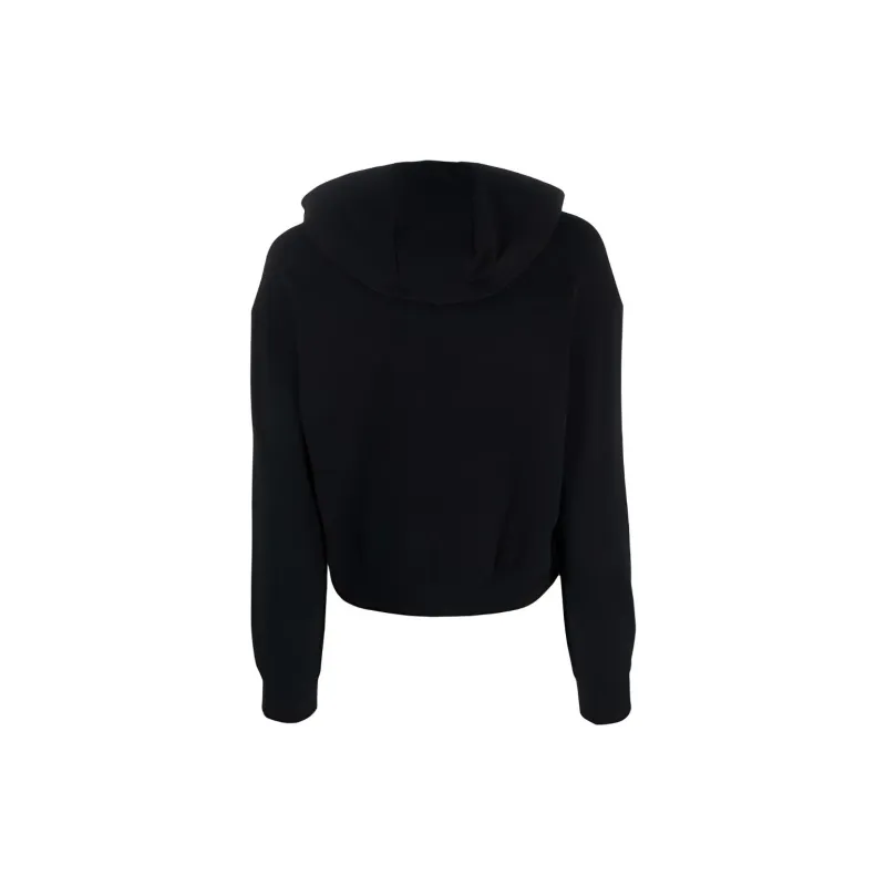 EMPORIO ARMANI Logo print Long sleeve Hoodie-1