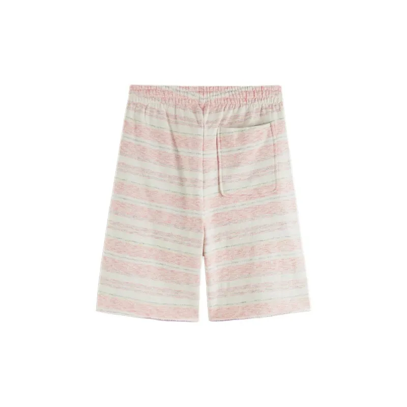 Scotch&Soda Casual Shorts Men's Beige Coffee Stripes-1