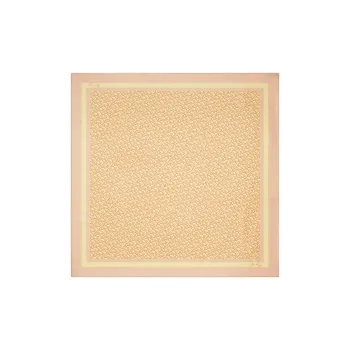 Burberry Silk Scarves Unisex Tea Brown